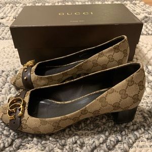 Gucci Original GG Lifford Heels 39